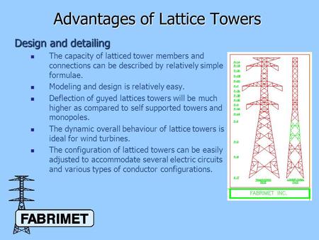 Advantages of Lattice Towers