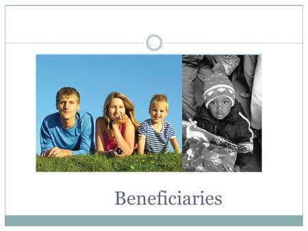 Beneficiaries. What is a Beneficiary? Person named by the participant in an insurance policy or pension plan to receive any benefits provided by the plan.