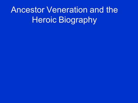 Ancestor Veneration and the Heroic Biography. The Lia Fáil, Tara, Co. Meath, Ireland.