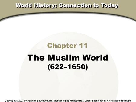 World History: Connection to Today