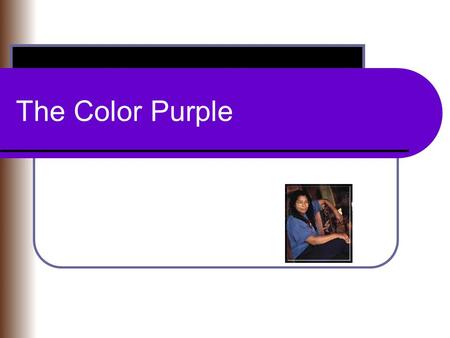 The Color Purple Basic themes and overview of characters.