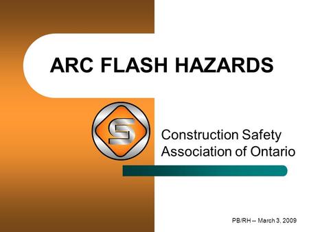Arc Flash Hazards Construction Safety Association of Ontario