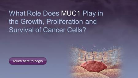 MUC1 Is Associated With Diverse Cellular Functions in Normal Epithelial Cells MUC1 (Mucin 1) Plays a Central Role In Cellular Functions of Both Normal.