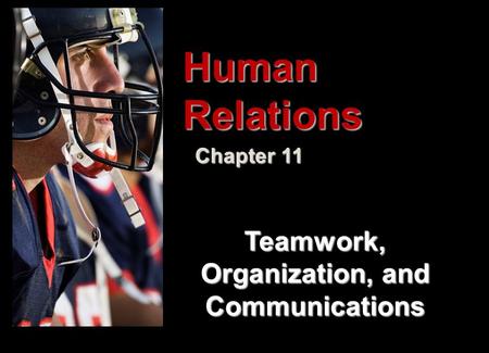 Organization, and Communications