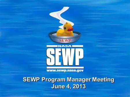 SEWP Program Manager Meeting June 4, 2013. 2 Terms and Conditions  Text A.1.2 Procedures for Orders permits the Government Contracting Officer to negotiate.