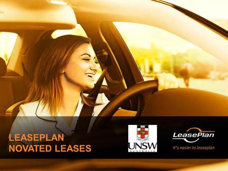 LEASEPLAN NOVATED LEASES. AGENDA  What is a novated lease  Why Novate?  Why Novate with LeasePlan?  Products and Services  Fringe Benefits Tax (FBT)
