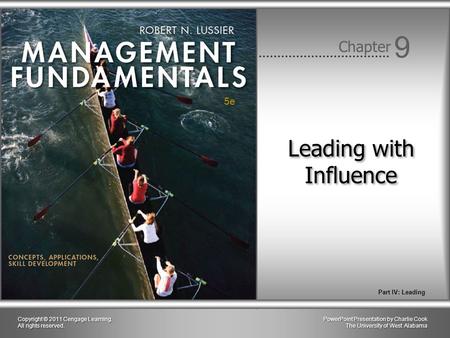 Leading with Influence
