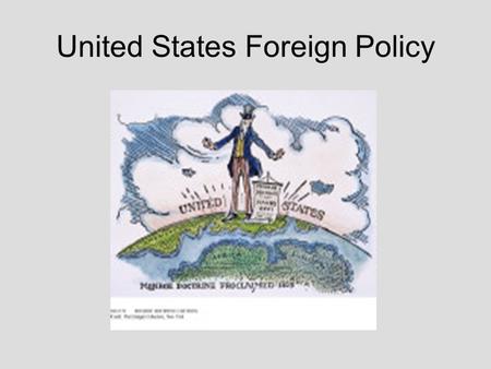 United States Foreign Policy. Theodore Roosevelt (1901-1919) What appears to be taking place in this image? Identify the men/symbols in the image? What.