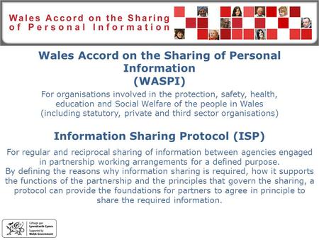 Wales Accord on the Sharing of Personal Information (WASPI)