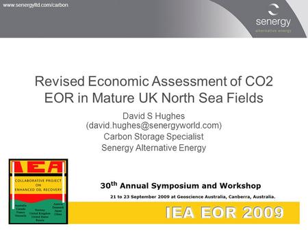 Revised Economic Assessment of CO2 EOR in Mature UK North Sea Fields