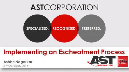 AST CORPORATION RECOGNIZED.SPECIALIZED.PREFERRED..