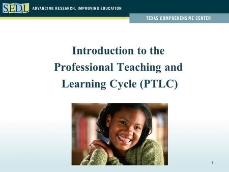 1 Introduction to the Professional Teaching and Learning Cycle (PTLC)