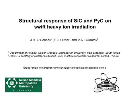 Structural response of SiC and PyC on swift heavy ion irradiation