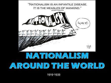 NATIONALISM AROUND THE WORLD