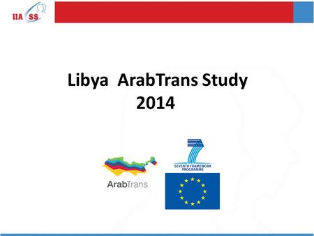 Libya ArabTrans Study 2014. 2. Generally speaking, do you think most people are trustworthy or not?