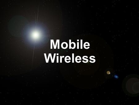 Mobile Wireless. 2 N+I_2k © 2000, Peter Tomsu 01_mobile_wirel Exponential Growth of World Wide GSM Data Users Growth in mobile data is expected to be.