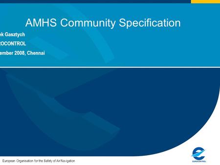 AMHS Community Specification