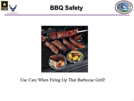 1 BBQ Safety Use Care When Firing Up That Barbecue Grill!