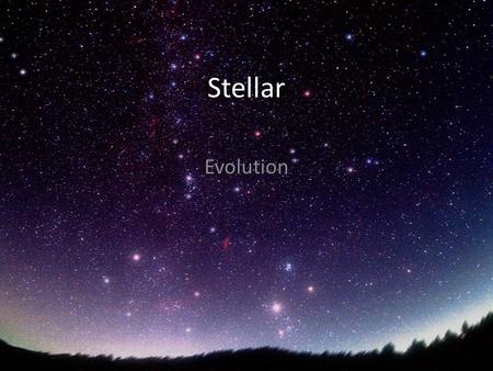 Stellar Evolution. The stellar evolution involves two opposite forces: on one side, the star’s mass produces the force of gravity, which leads to a contraction,