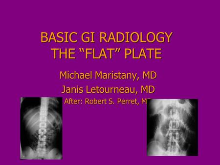 abdominal x ray powerpoint presentation