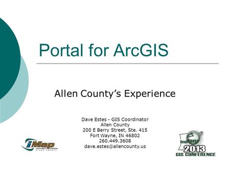 Allen County’s Experience