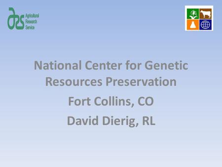 National Center for Genetic Resources Preservation