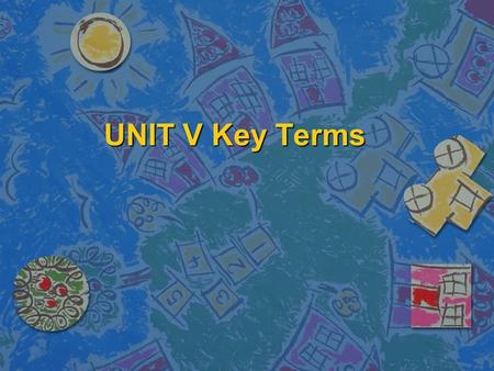 UNIT V Key Terms. Biotechnology n Using living organisms to produce or change plan or animal products.