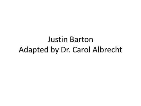 Justin Barton Adapted by Dr. Carol Albrecht. Needs Assessment Attitudes of students Pornography use and available services for treatment on campus.