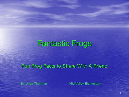 Fun Frog Facts to Share With A Friend