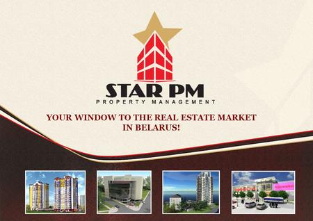 YOUR WINDOW TO THE REAL ESTATE MARKET IN BELARUS!.