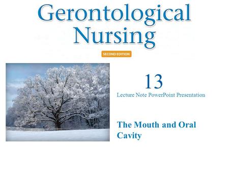 The Mouth and Oral Cavity 13 Lecture Note PowerPoint Presentation.