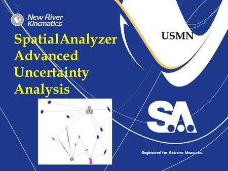 SpatialAnalyzer Advanced Uncertainty Analysis
