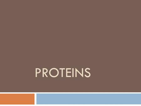 PROTEINS. proteins  Proteins are polymers composed of sub-units called amino acids that are linked by peptide aminde bond.