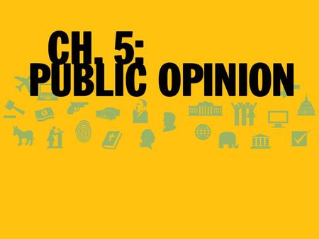 Public Opinion How closely should the government follow public opinion? In 2010, public opinion was sharply divided over health care reform. Some Americans.