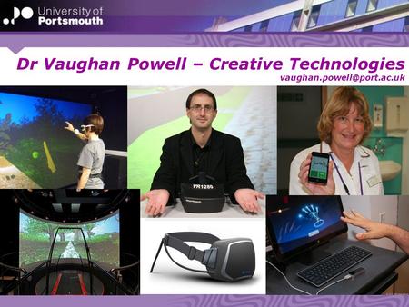 Dr Vaughan Powell – Creative Technologies