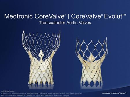 Medtronic CoreValve® | CoreValve® Evolut™ Transcatheter Aortic Valves