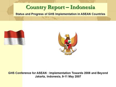 Country Report – Indonesia
