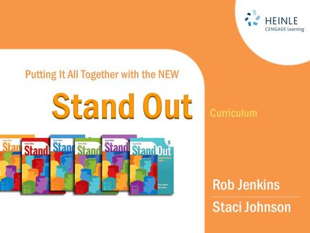 Putting It All Together with the NEW Rob Jenkins Staci Johnson Curriculum.