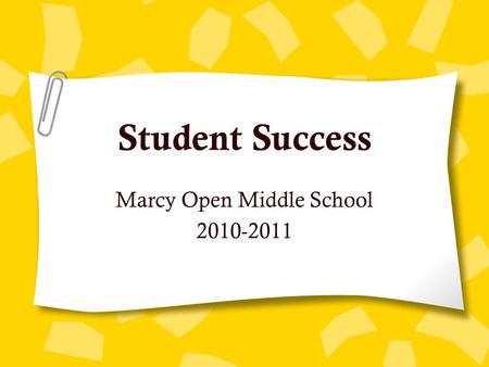 Marcy Open Middle School
