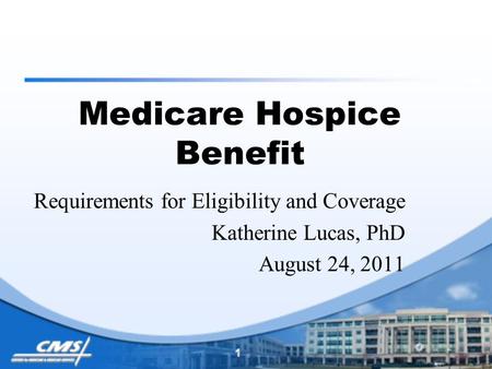 Medicare Hospice Benefit