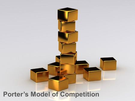 Porter’s Model of Competition. Contents Porter’s five forces – Competitor analysisPorter’s generic competitive strategiesPorter’s model of competition.