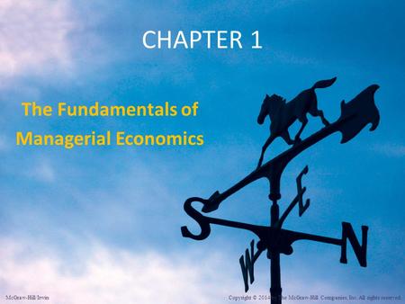 The Fundamentals of Managerial Economics
