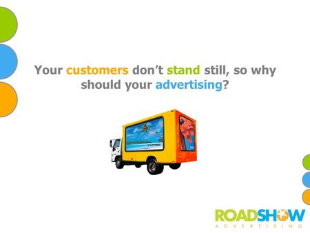 Your customers don’t stand still, so why should your advertising?