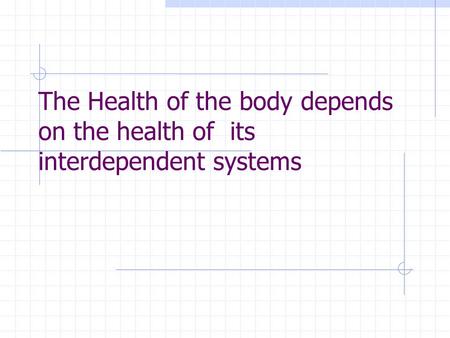 How are body systems connected?