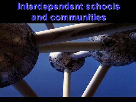 Interdependent schools and communities. Agenda Review strategic priority area and place within Regional plan Review strategic action to date Discuss and.