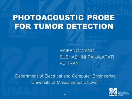 PHOTOACOUSTIC PROBE FOR TUMOR DETECTION