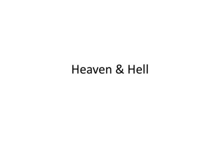 Heaven & Hell. Egypt ‘Harrowing of Hell’ Chora Church, Istanbul, ~1315 14 th c. manuscript.