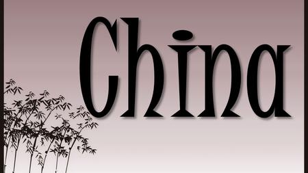China. Farming Rivers: Huang He & Chang Jiang Fertile soil for farming; fish; animals to hunt Farming – 7000 B.C. Began domesticating animals: pigs.
