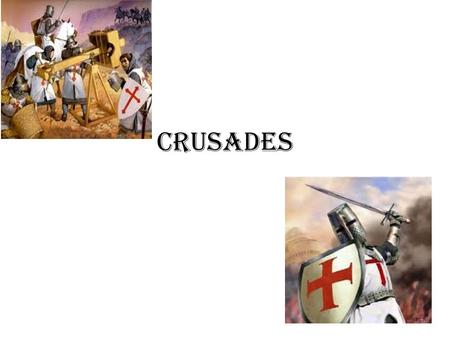 CRUSADES. Muslim- Christian Clash Causes Control of SW Asia 11 th century Religious- Christians sought to re-establish their faith in SW Asia Political-