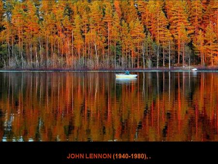 Imagine wave JOHN LENNON (1940-1980),. Imagine there’s no Heaven.